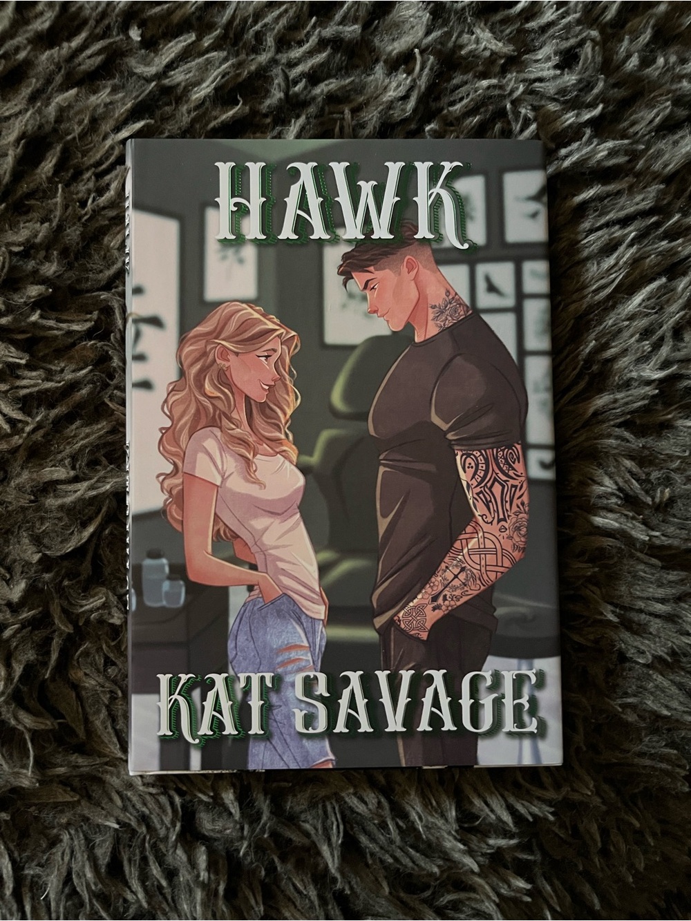 Hawk by Kat Savage - Special Edition Hardcover Book
